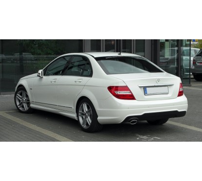 Pare Choc arrière Mercedes Classe C W204 Coupe / Berline Look AMG (11-14)