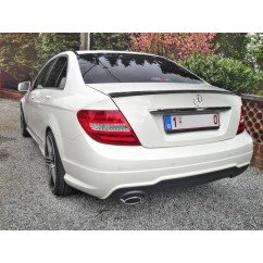 Pare Choc arriere Mercedes Classe C W204 Coupe / Berline Look AMG 11-14