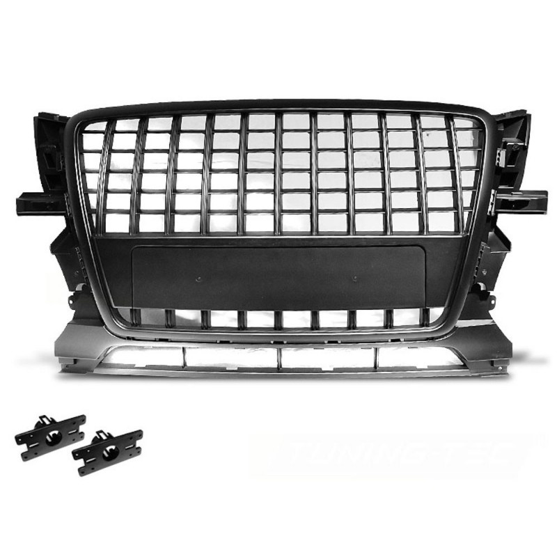 Calandre Audi Q5 Look S-Line Noir (08-12) Calandre Audi Q5 Look S-Line Noir (08-12)