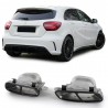 2x Embouts d'echappement Noir Mercedes Classe A W176  12+