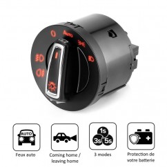 Kit allumage phares Auto adaptable sur Volkswagen Golf IV, Polo, Sharan, Passat B5...