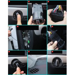 Kit allumage phares Auto adaptable sur Volkswagen Golf IV, Polo, Sharan, Passat B5...