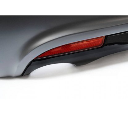Pare-choc arriere adaptable sur Vw Scirocco Look R (08-14)