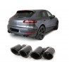 2x Embouts d'echappement Porsche Macan 14-17