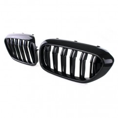 2x Grilles de Calandre Serie 5 M Performance Carbone G30 G31 17+