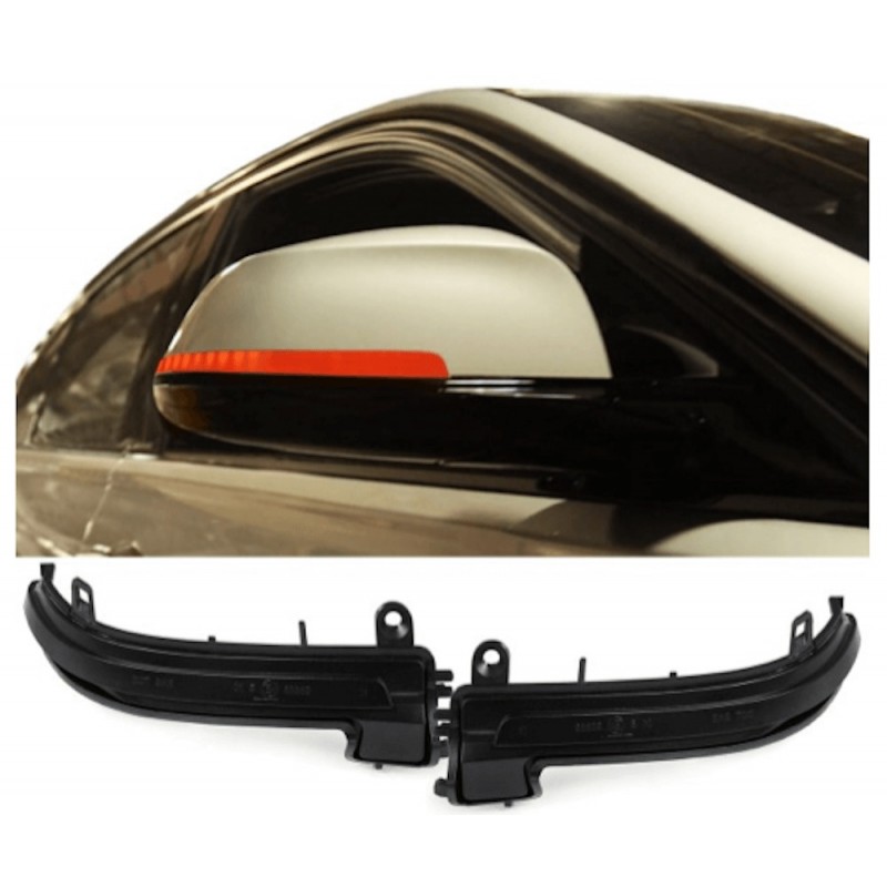 2x Clignotants de rétroviseurs dynamique LED fumée BMW serie 4