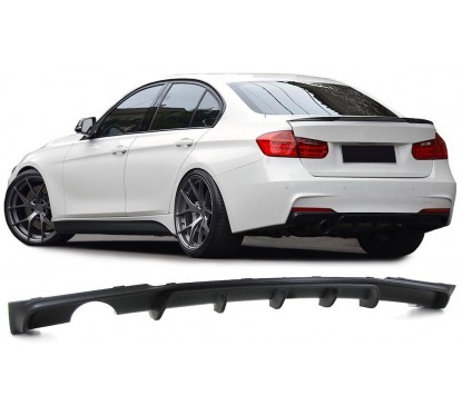 Diffuseur arriere BMW F30 F31 M Performance 12+ (sortie simple à gauche)