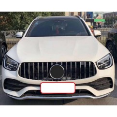 Calandre Mercedes GLC coupe noir brillant / chrome facelift