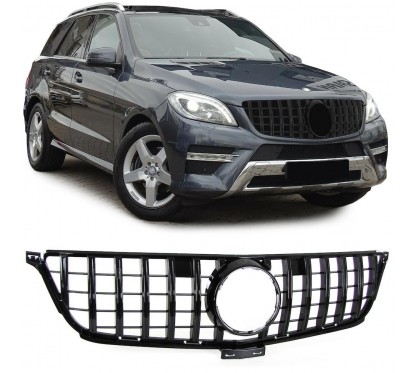 Calandre Mercedes Classe ML W166 Amg Noir et chrome 11-15