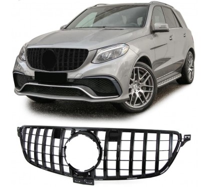 Calandre Mercedes GLE W166 Noir brillant 15+
