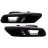 2x Embouts d'echappements Mercedes classe S W222  Black Edition