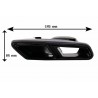 2x Embouts d'echappements Mercedes classe S W222  Black Edition