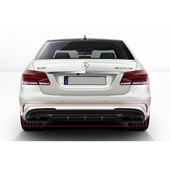 2x Embouts d'echappements Mercedes classe S W222  Black Edition