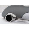 Diffuseur arrière + sorties d'échappements BMW X1 F48 Look M 15+