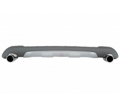 Diffuseur arrière + sorties d'échappements BMW X1 F48 Look M 15+