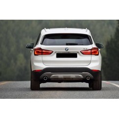 Diffuseur arrière + sorties d'échappements BMW X1 F48 Look M 15+