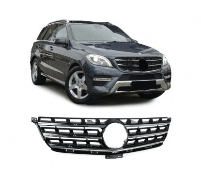 Calandre Mercedes Classe M ML W166 11-15 chrome