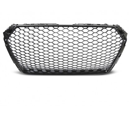 Calandre Audi A4 B9 noire mat 15-19