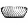 Calandre Audi A4 B9 noire mat 15-19