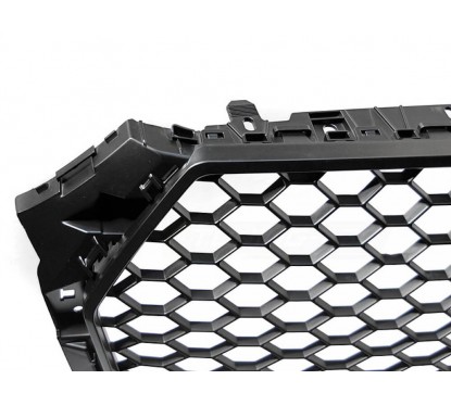 Calandre Audi A4 B9 noire mat (15-19) Look RS4