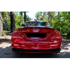Becquet Mercedes CLA W117 C117 peint Noir brillant13-