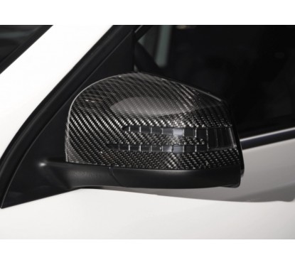 2x Coques rétroviseurs Mercedes Carbone véritable (09-17)