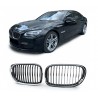 2x Grilles de calandre BMW serie 7 Chrome Noir Mat 08-13