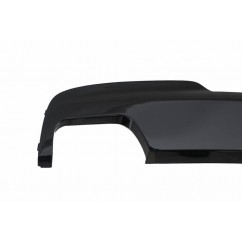 Diffuseur arriere Noir Brillant et embouts BMW série 5 F10 Pack M 11-17