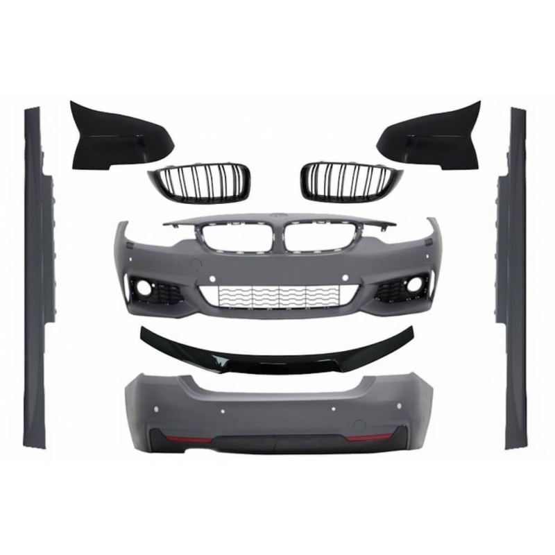 Kit carrosserie complet BMW Série 4 coupé F32 Look Sport Design (13+)