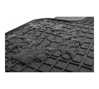 Set tapis caoutchouc / hiver noir adaptable sur Vw Golf 5/6, Jetta, Scirocco 03-12