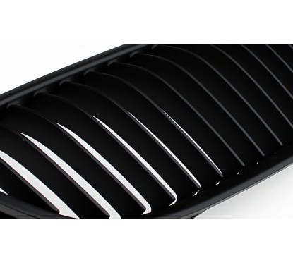 2x Grilles de Calandre Noir Mat BMW E92 E93 LCI (10+)