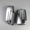 2x Coques retroviseur alu pour Mercedes Classe C, E, A, B, GLA, CLA, GLK...