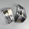 2x Coques retroviseur alu pour Mercedes Classe C, E, A, B, GLA, CLA, GLK...