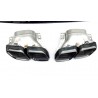 Diffuseur arriere et sorties d'échappements Mercedes Classe C C205 A205 Coupe Cabrio Look C63S AMG 14-19