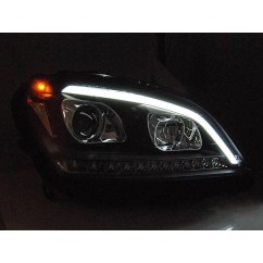 2x Phares avant LED clignotants dynamiques Mercedes ML W164 (05-07)