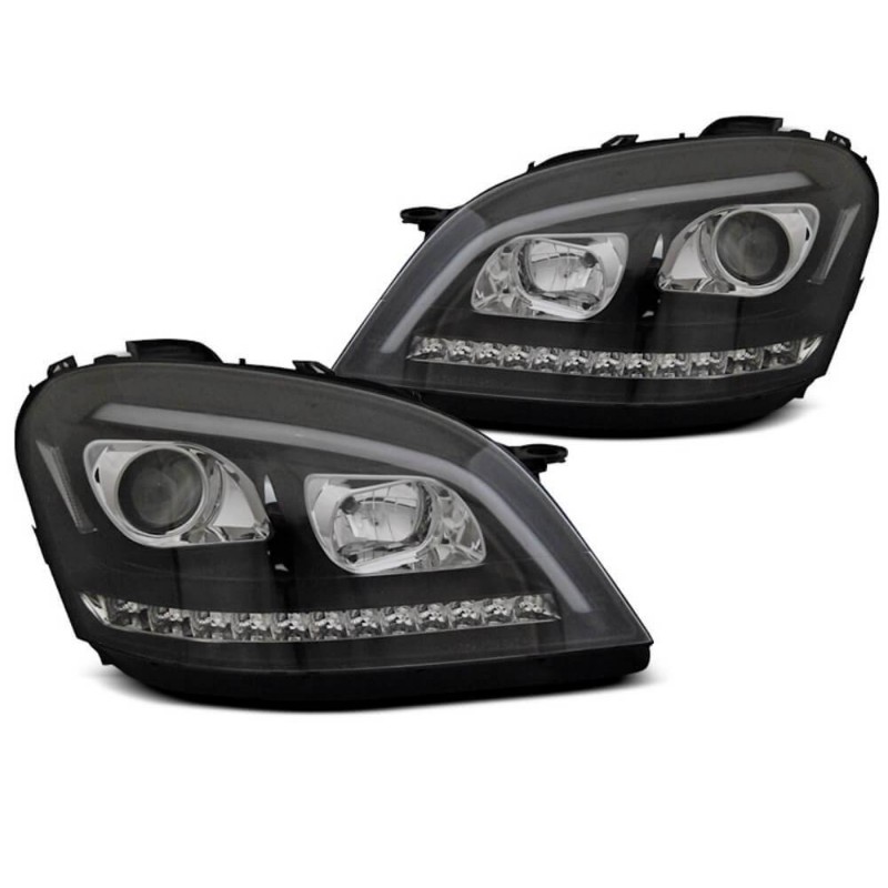 2x Phares avant LED clignotants dynamiques Mercedes ML W164 (05-07)