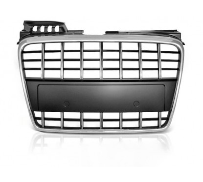 Calandre Audi A4 B7 Look S4 Look Chrome 04-08