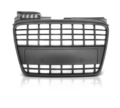 Calandre Audi A4 B7 Look S4 Noir Mat 04-08
