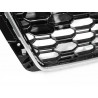 Calandre Audi A4 B9 Chrome / Noir Look RS4 15-19