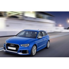 Pare choc + calandre avant Audi A3 8V Coupé et Sportback Facelift Look RS3 (2016 - 2018)