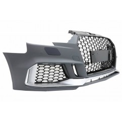 Pare choc + calandre avant Audi A3 8V Coupé et Sportback Facelift Look RS3 (2016 - 2018)
