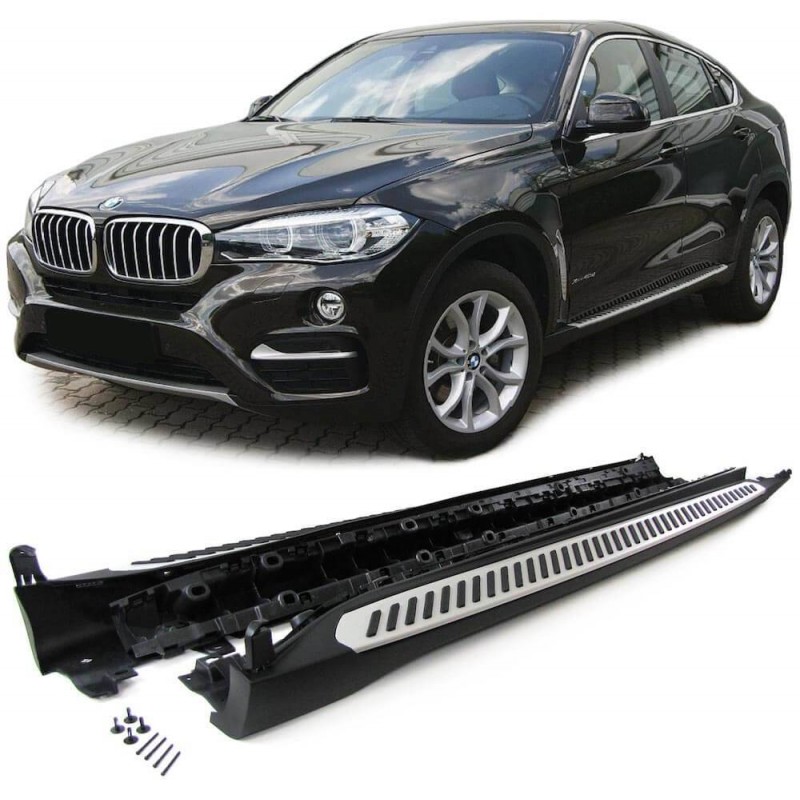 2x Marches pieds BMW X6 F16 (14-19)