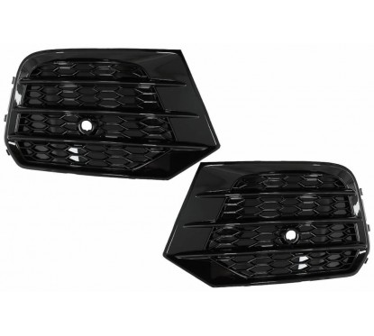 2x Grilles anti brouillard Audi Q3 Facelift 14-17
