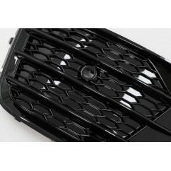 2x Grilles anti brouillard Audi Q3 Facelift Look RSQ3 noir brillant 14-17
