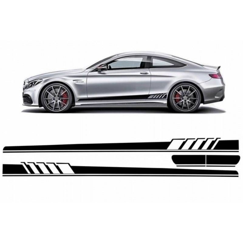 Sticker Look C63 AMG Mercedes Classe C A205 C205 14+