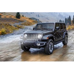 2x Phares LED Jeep Wrangler 18+