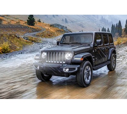 2x Phares LED Jeep Wrangler (18-23)