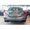 Diffuseur noir laqué + embouts d'échappement Mercedes classe E W213 (+16)