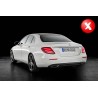 Diffuseur noir laqué + embouts d'échappement Mercedes classe E W213 (+16)
