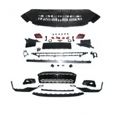 Pare choc avant Audi A5 F5 Look RS5 Noir 17+